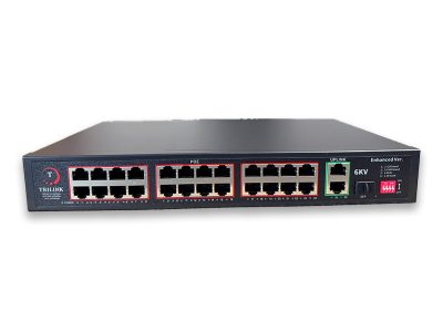 TRILINK TL-SW24P-2U1S – 24-Port PoE Network Switch