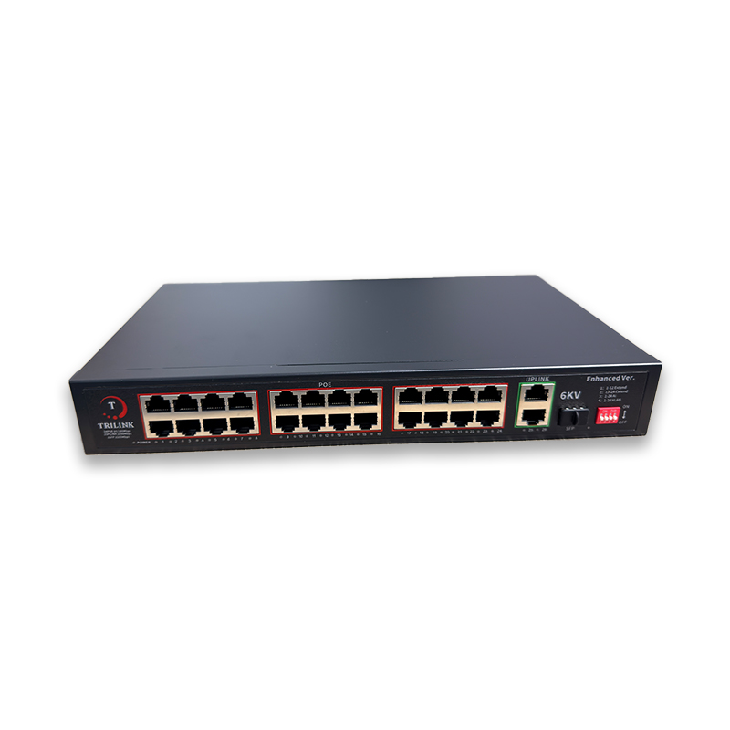 TRILINK TL-SW24P-2U1S - 24-Port PoE Network Switch - Image 12