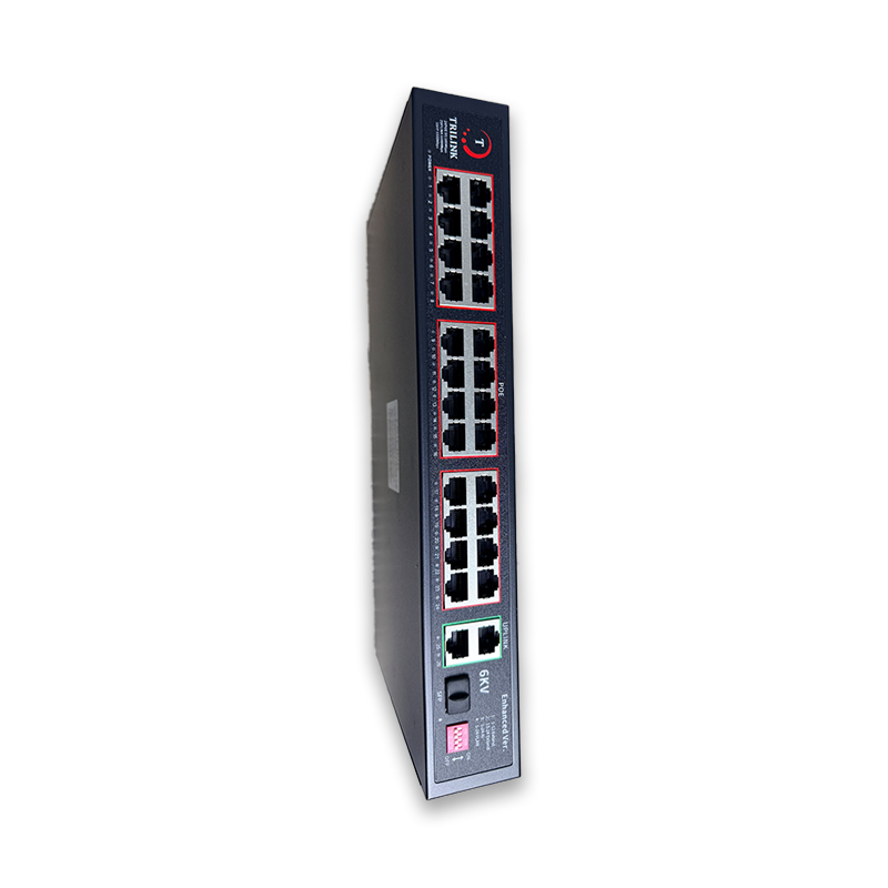 TRILINK TL-SW24P-2U1S - 24-Port PoE Network Switch - Image 13