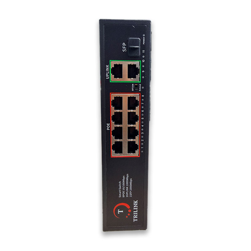 TRILINK TL-SW8P-2U1S | 8-Port Gigabit AI PoE Network Switch - Image 9