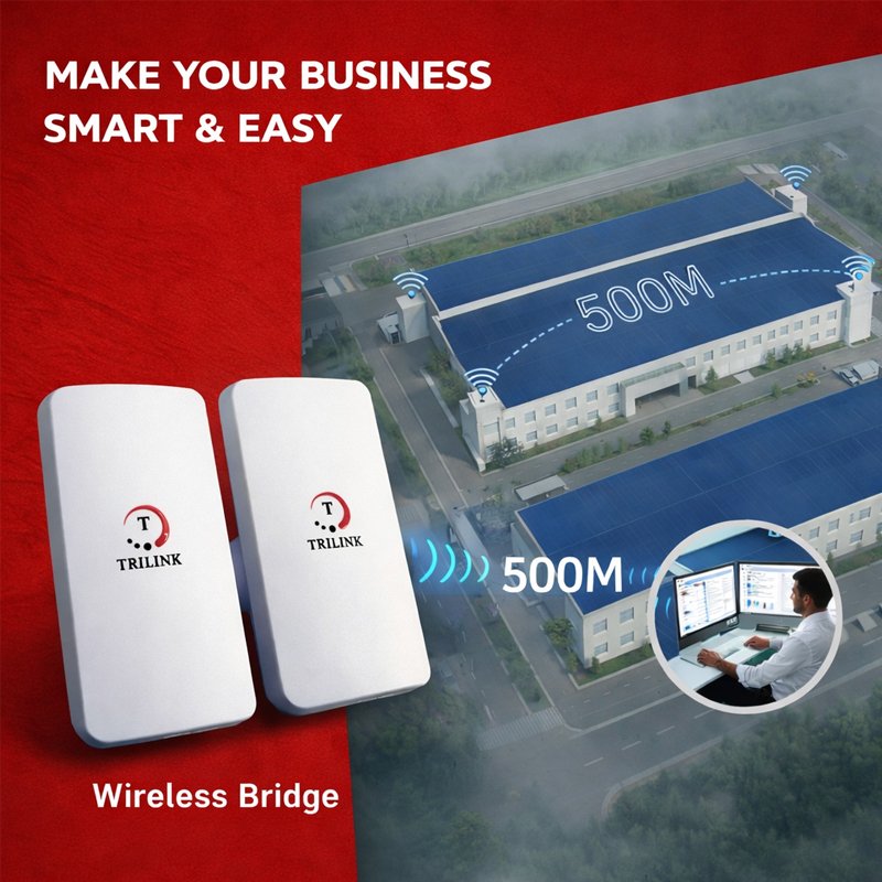 Trilink Digital Wireless Bridge Point to Point - 2.4GHz - Image 4