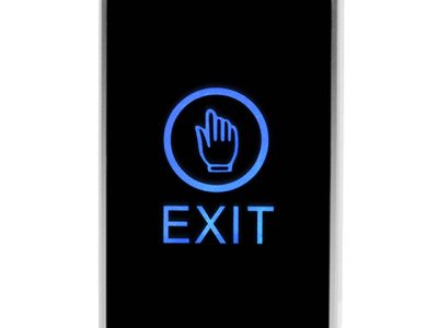 12V Access Control Button Touch Sensing Button Access Control Power Switch Button