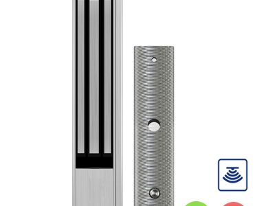 Electromagnetic Lock 600lb Holding Force Fail Safe with LED Sensor for Out-Swing Door