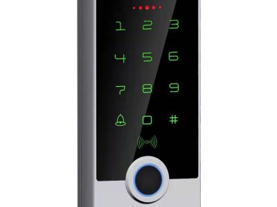 Fingerprint Touch-Screen Standalone Keypad controller with 10,000 users and DC 12-24V Wiegand 26 Outpu
