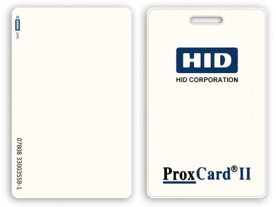 HID Thin Cards and HID Thick Cards