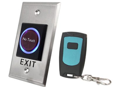 Door Exit Button Stainless Steel DC12V Infrared Sensor