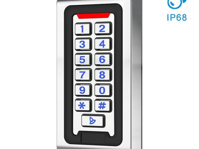 Metal Outdoor Waterproof Keypad RFID Touch Access Control Reader