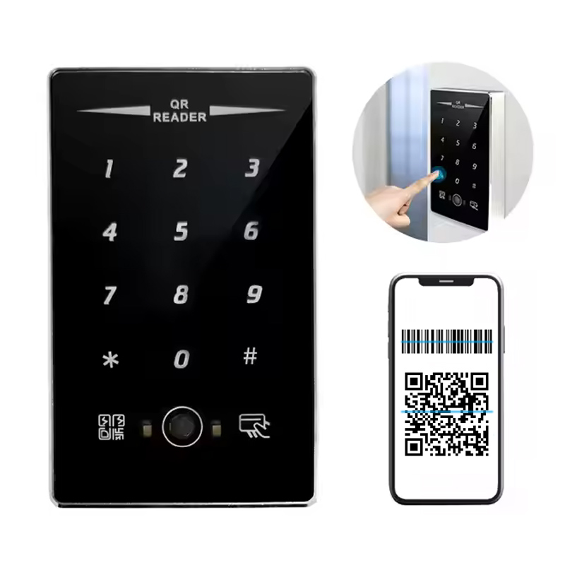 QR Code and Card Reader for Access Control