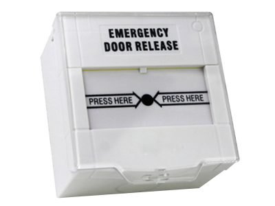 EB-20B Resetting Door Release Button (White)