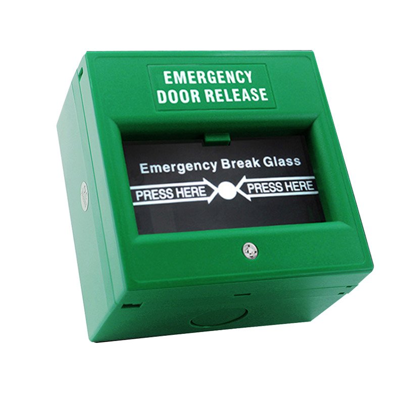 Emergency Break Glass Exit Button (green) - Image 2