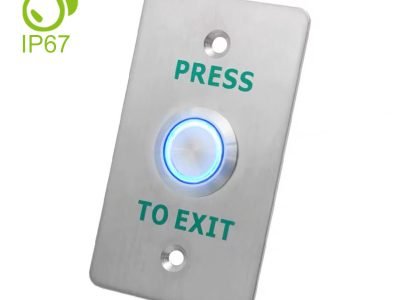IP67 Waterproof Exit Button with 6wires
