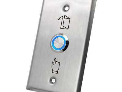S70L Door Access Exit 0.9mm Thick 304 Stainless Steel Button