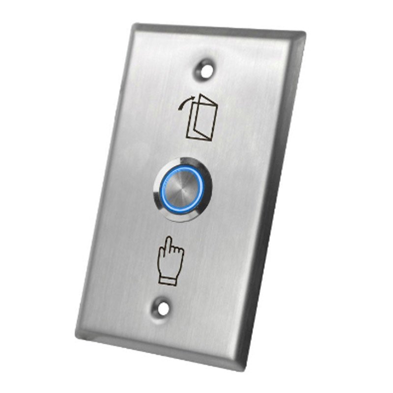 S70LS 115*70mm Stainless Stele Exit Panel Button Switch