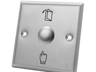 S86D Wire Drawing Stainless Steel Unlock Door Sensor Exit Button