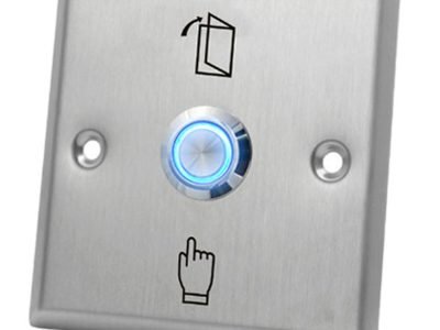 S86L Square Exit Switch Button Stainless