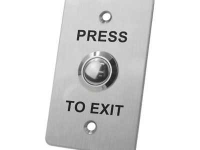 Self-resetting concealed access control switch Access Door Release Exit Button