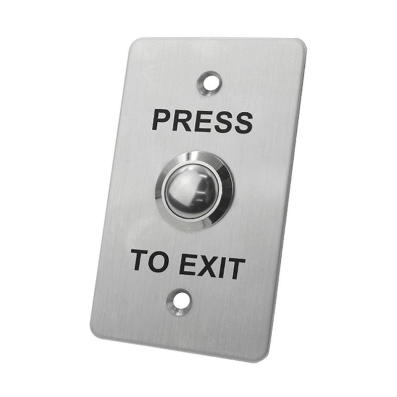 Self-resetting concealed access control switch Access Door Release Exit Button
