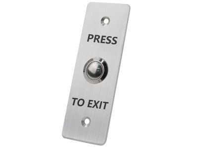 Stainless Steel Exit Button