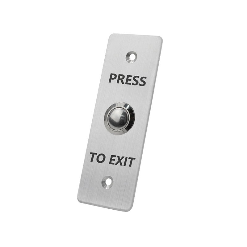 Stainless Steel Exit Button