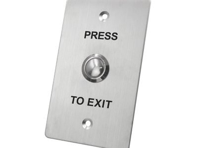 Stainless Steel Panel Exit Button